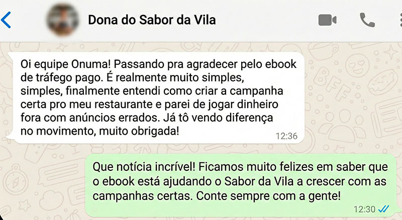 Feedback de cliente