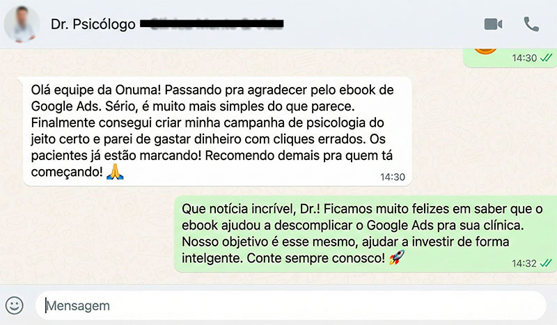 Feedback de cliente